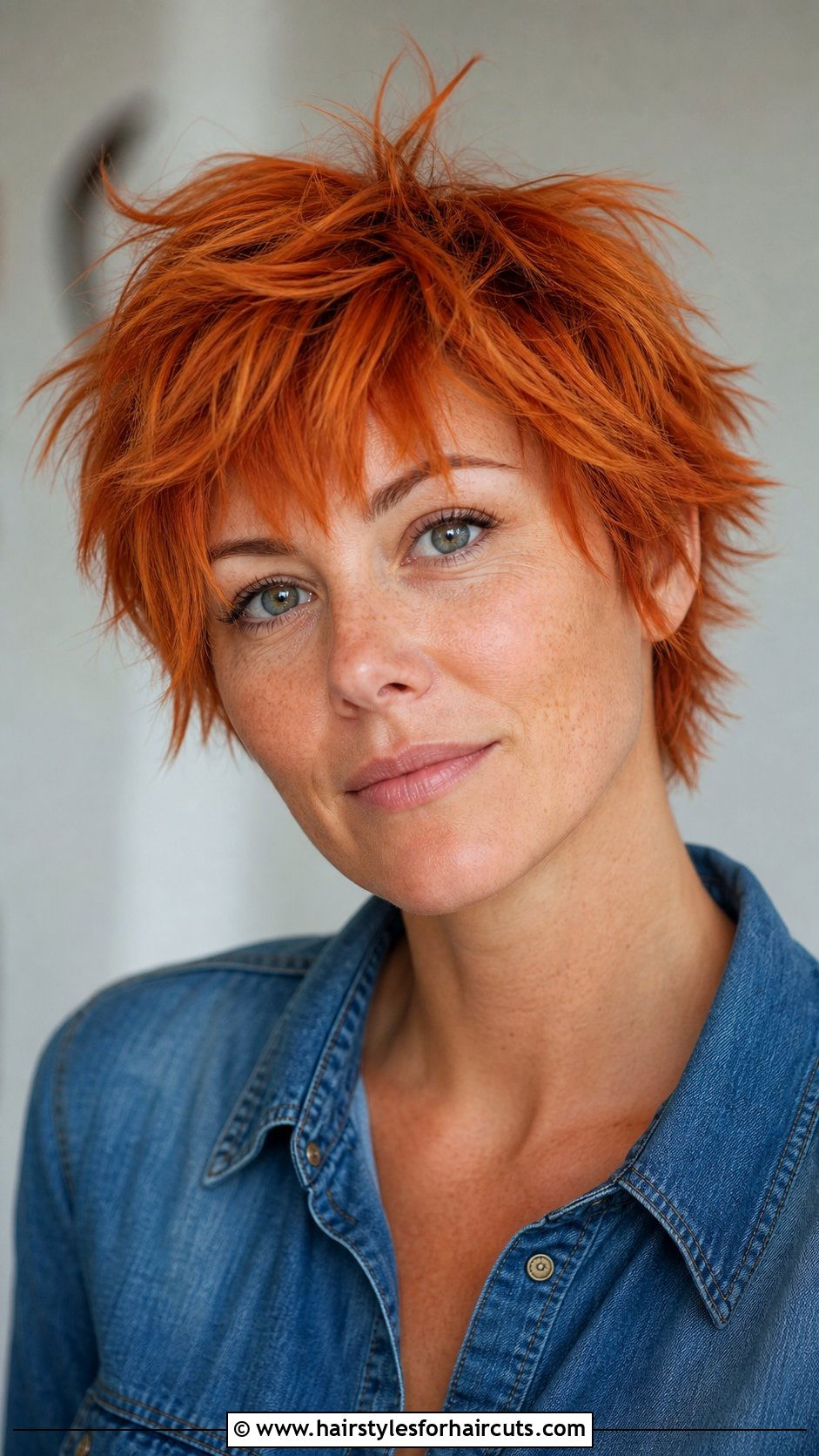 Short Shag With Ginger Hair Colour - 25 hairstyles and hair colours - 25 hairstyles and hair colours