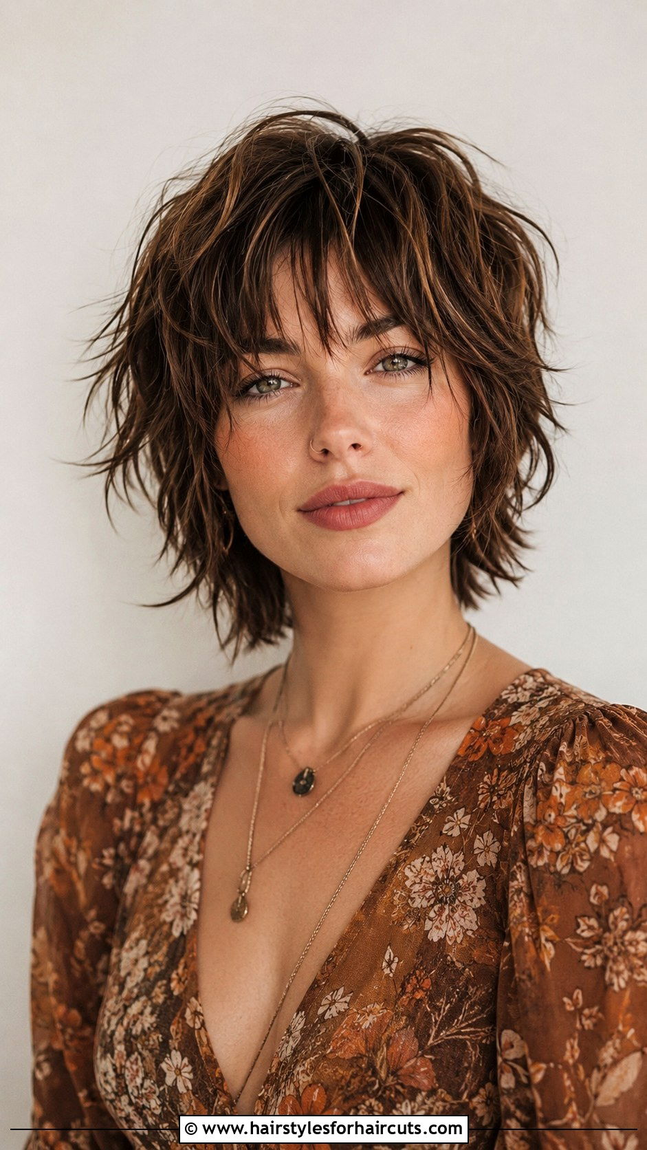 Short Shag With Wispy Bangs - 25 bangs hairstyles short hair - 25 bangs hairstyles short hair
