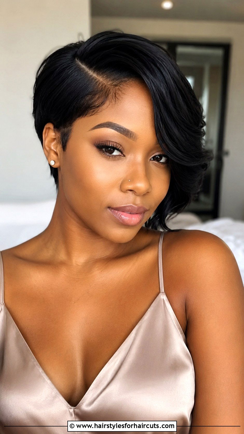 Short Side Part Sew In - 25 short sew in hairstyles for black hair - 25 short sew in hairstyles for black hair