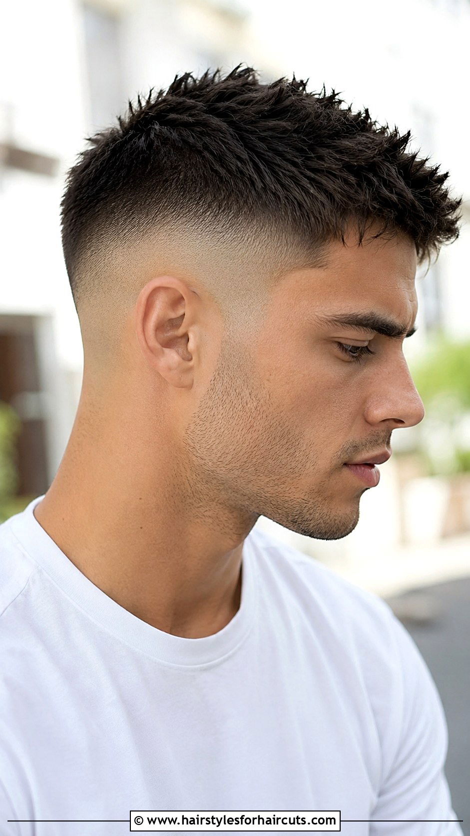 Short Spiky Fade - 25 best haircuts for spiky hair - 25 best haircuts for spiky hair