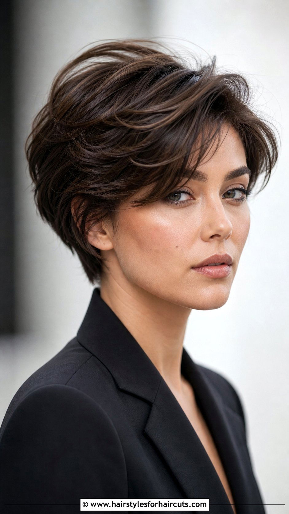 Short Stacked Butterfly Haircut - 25 layered hair short butterfly haircut - 25 layered hair short butterfly haircut
