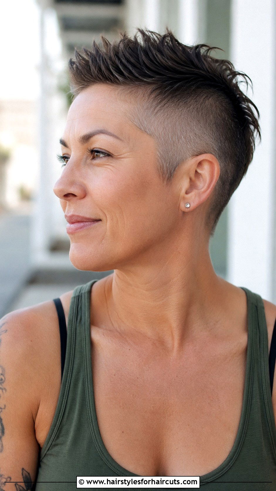 Short Straight Mohawk Haircut - 25 mohawk haircuts straight hair - 25 mohawk haircuts straight hair