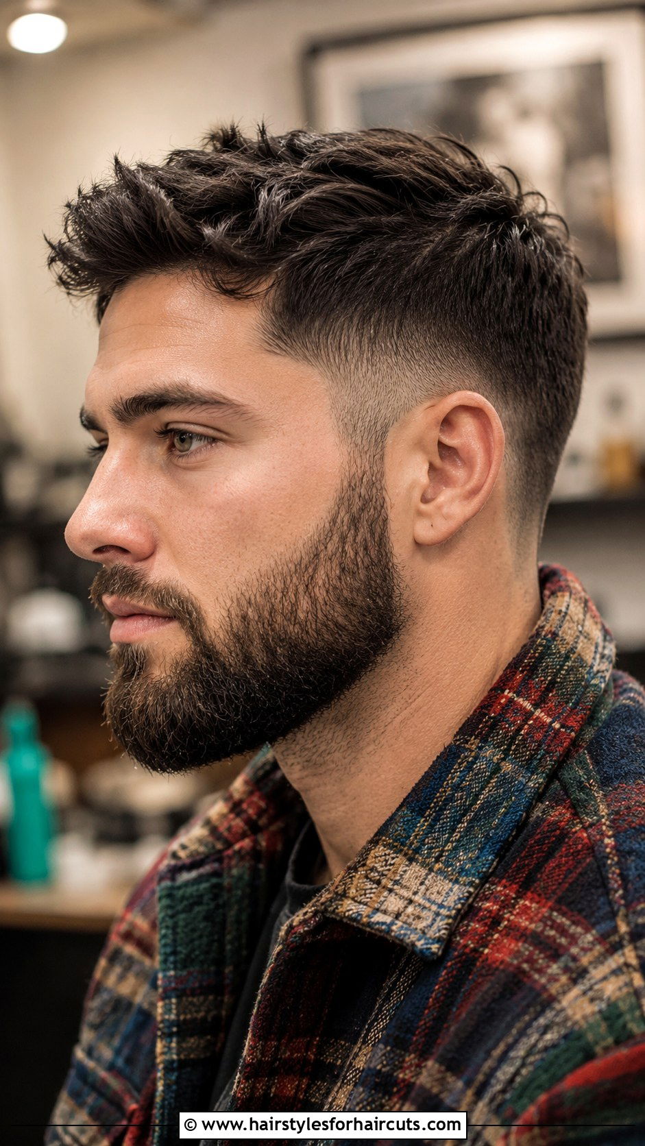 Short Taper With Beard - 25 taper haircuts with short hair - 25 taper haircuts with short hair