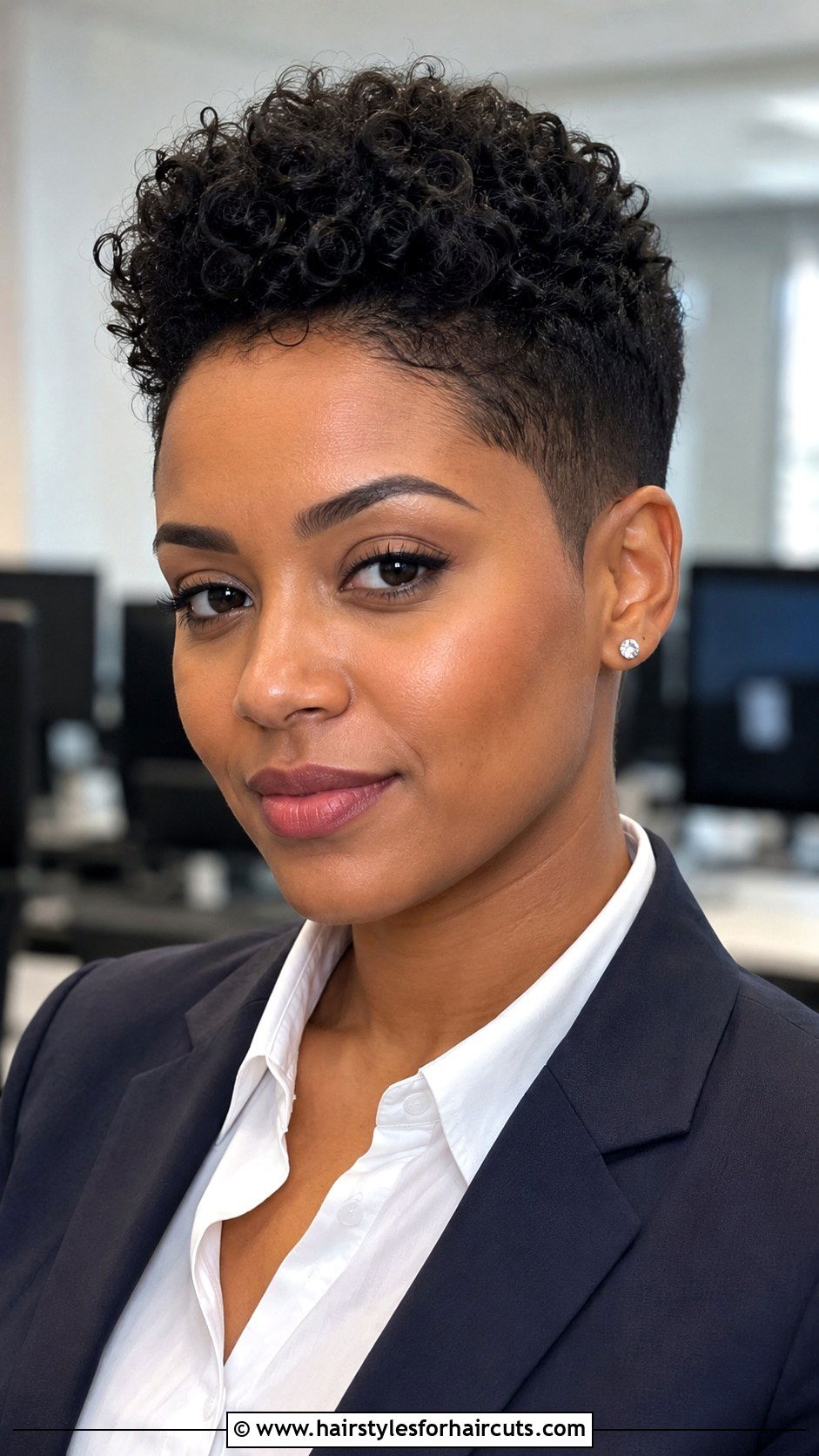 Short Tapered Curly Hair - 25 short to medium hairstyles for curly hair - 25 short to medium hairstyles for curly hair