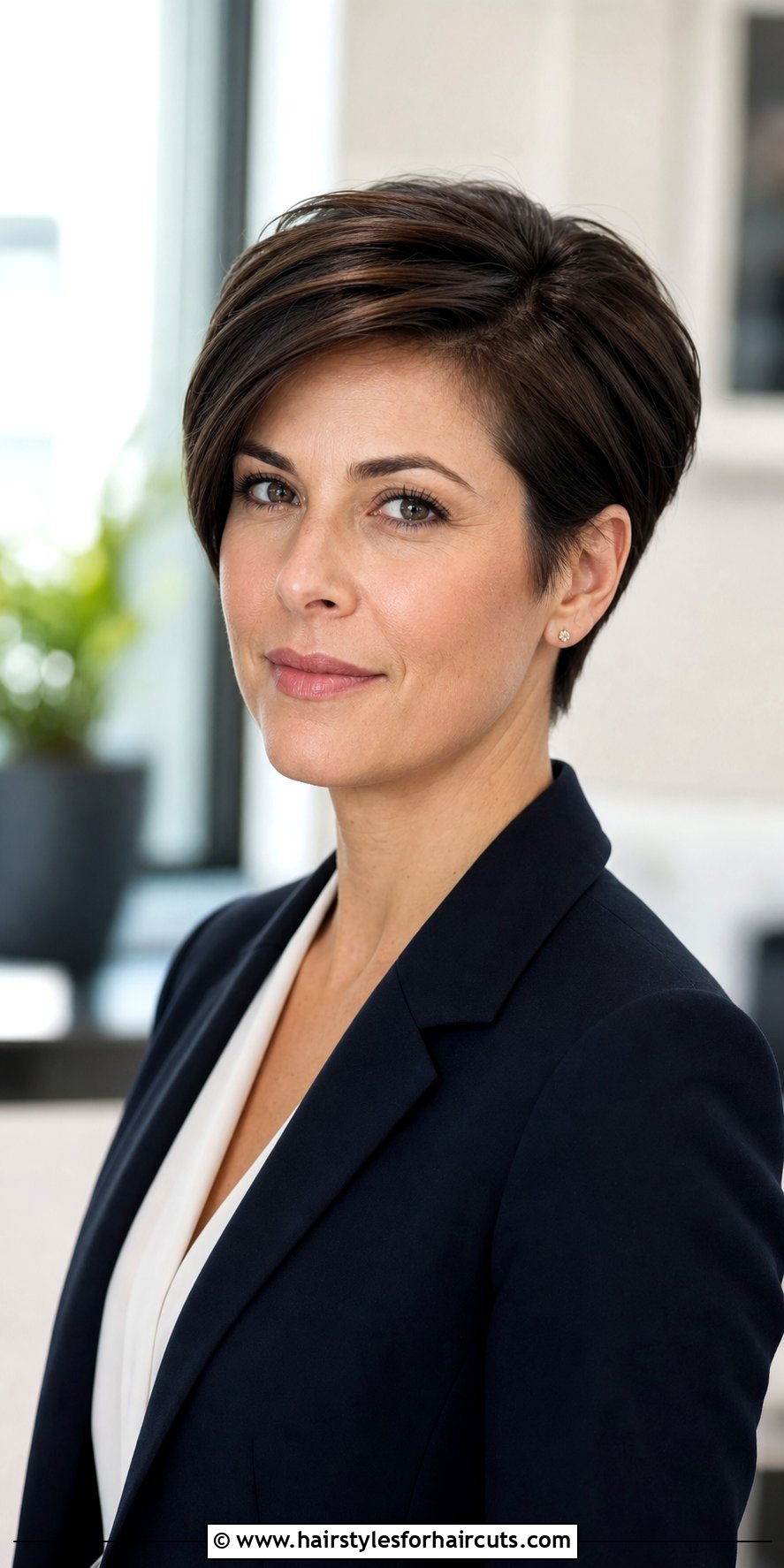 Short Tapered Haircut - 25 older womens short haircuts - 25 older womens short haircuts