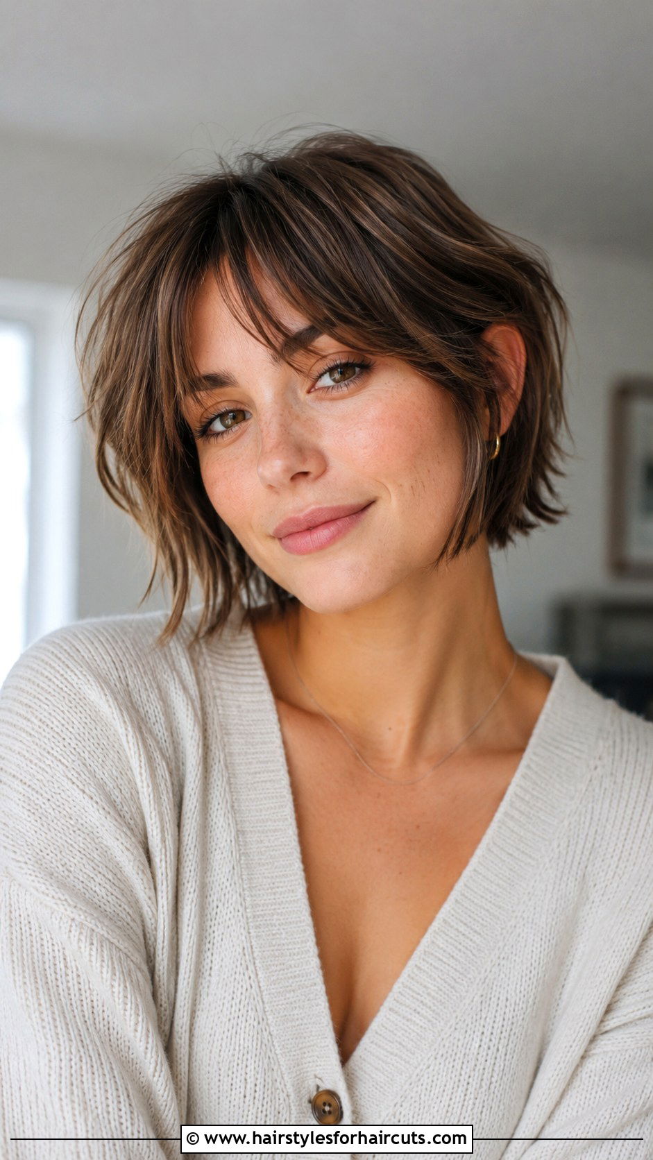 Short Textured Bob - 25 womens hairstyles over 50 - 25 womens hairstyles over 50