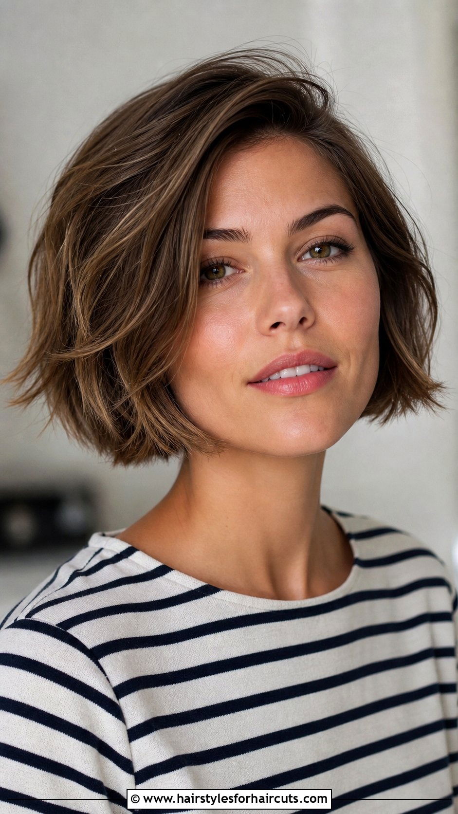 Short Textured Bob - 25 hairstyles for frizzy hair - 25 hairstyles for frizzy hair