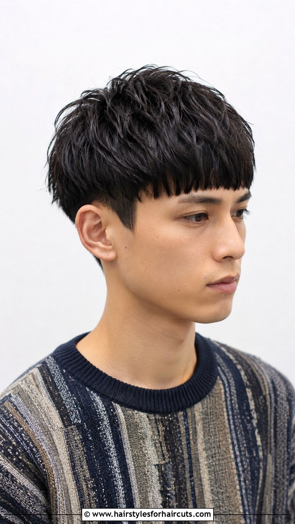 Short Textured Bowl Cut Anime Hair - 25 anime boy hairstyles - 25 anime boy hairstyles