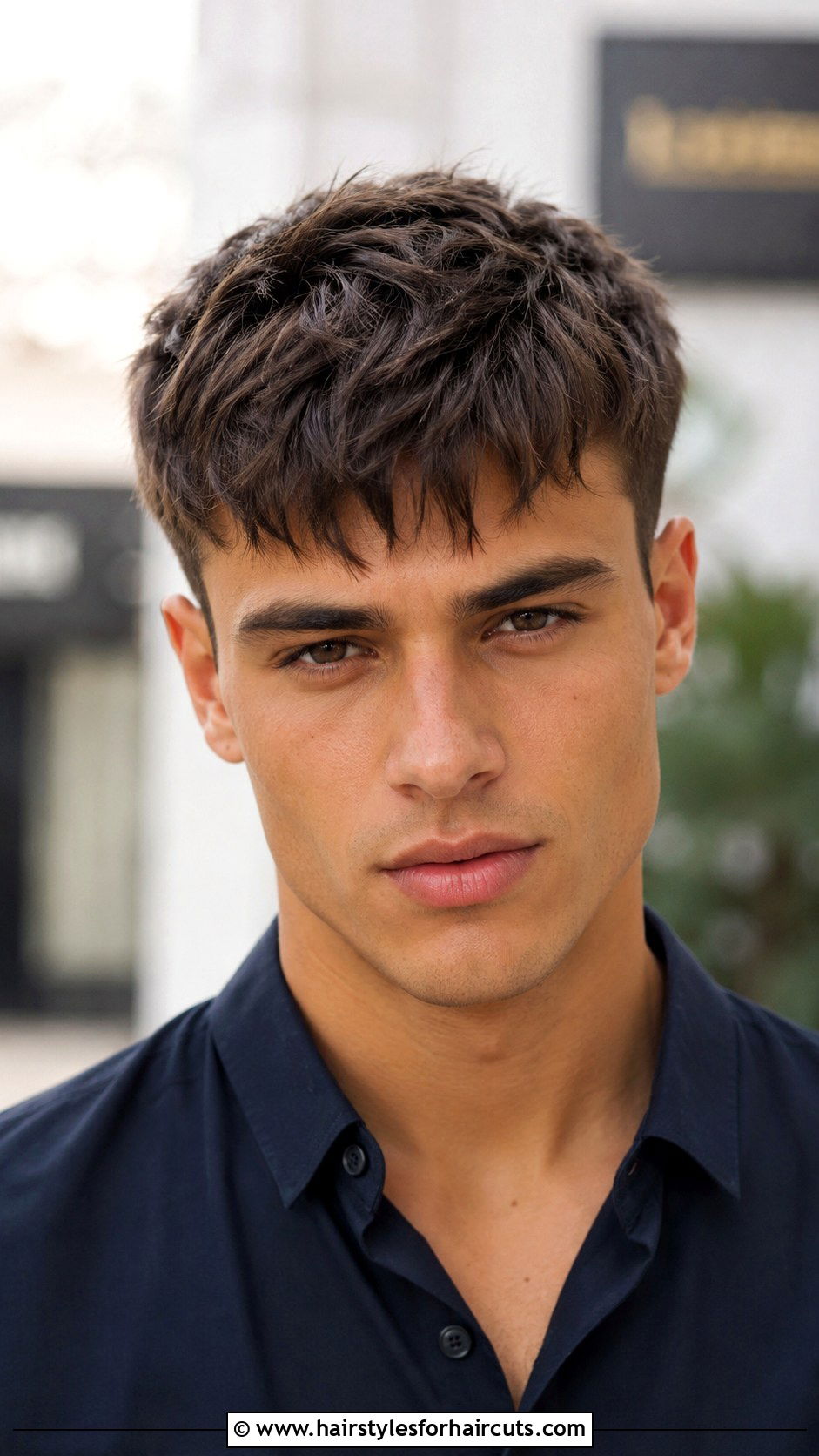 Short Textured Fringe Haircut - 25 hairstyles powder - 25 hairstyles powder