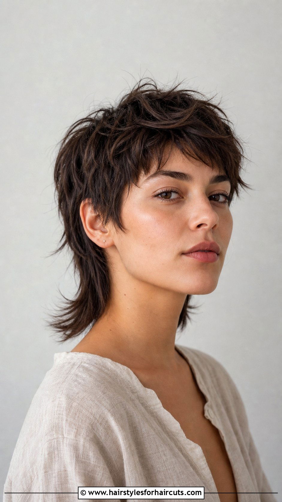 Short Textured Mullet Haircut - 25 mullet haircuts short hair - 25 mullet haircuts short hair