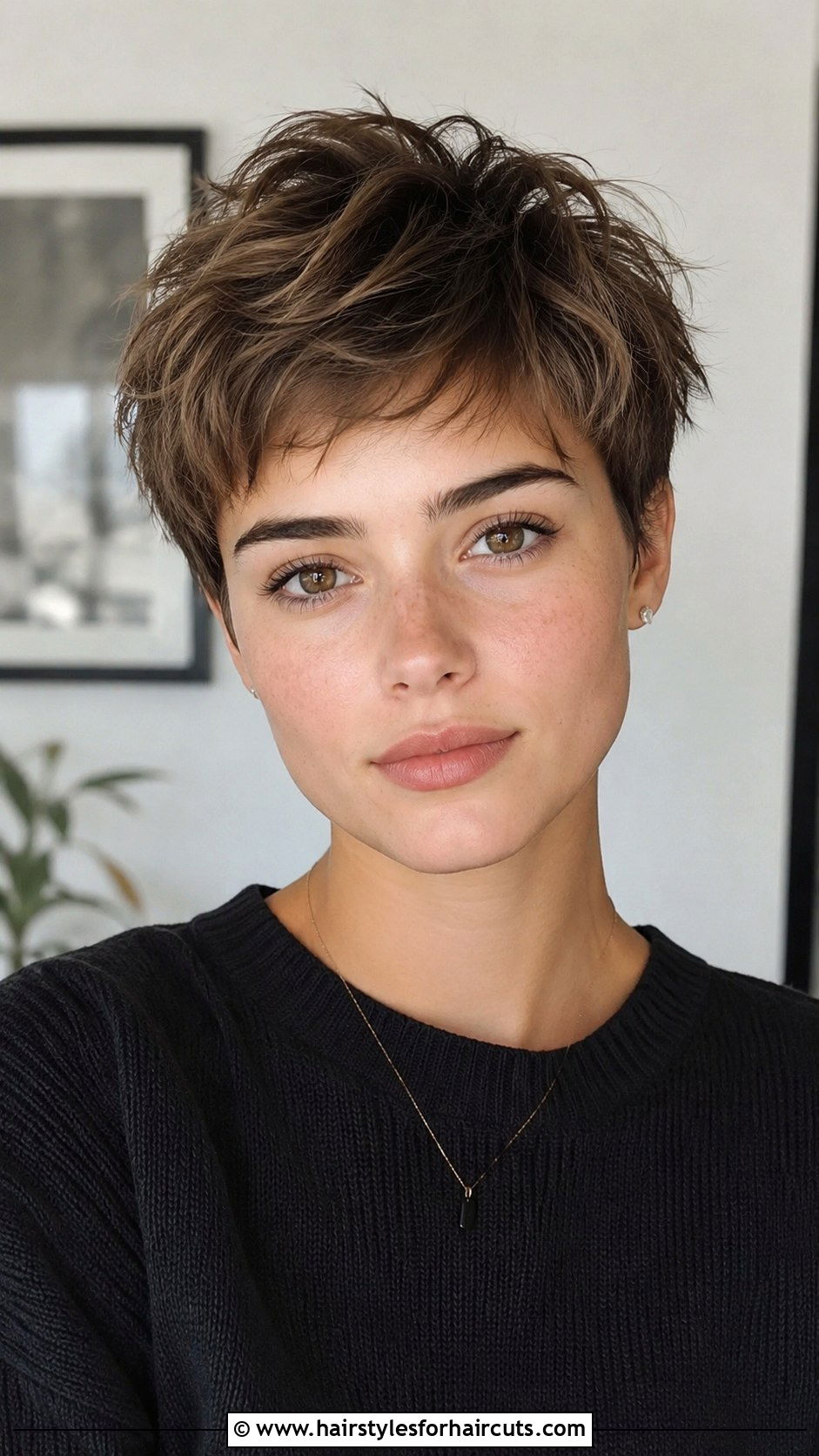 Short Textured Pixie - 25 short haircuts for young women - 25 short haircuts for young women