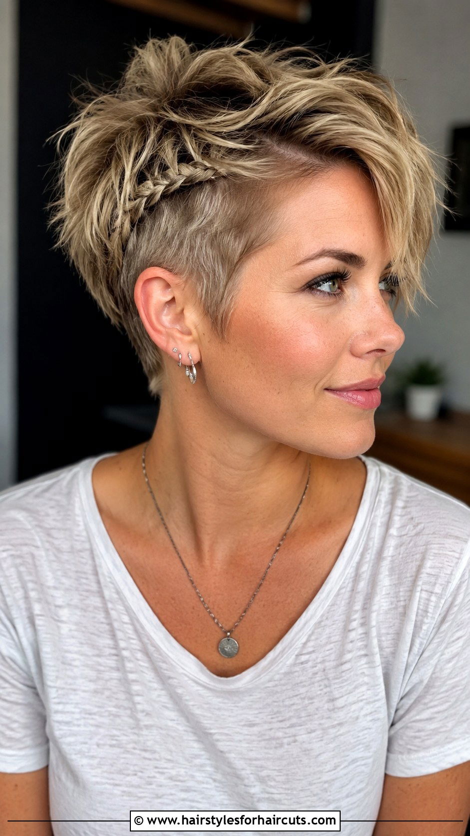 Short Textured Viking Pixie - 25 female viking hairstyles for short hair - 25 female viking hairstyles for short hair