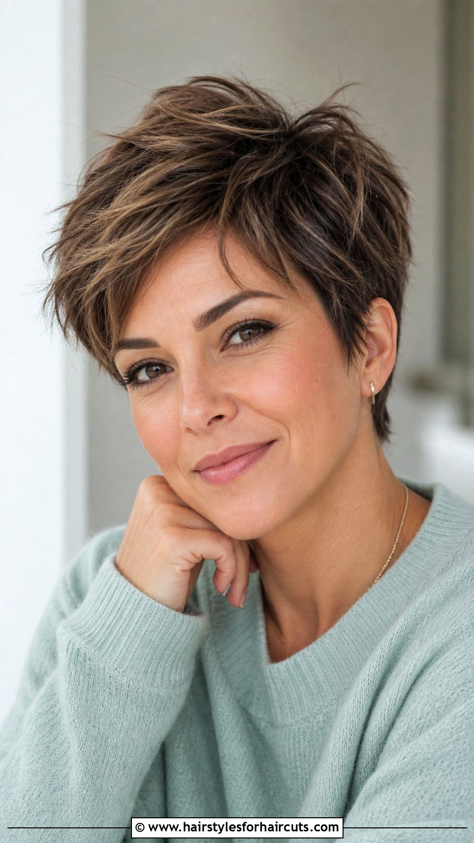 Short Texturized Pixie Cut - 25 fine hair short haircuts - 25 fine hair short haircuts
