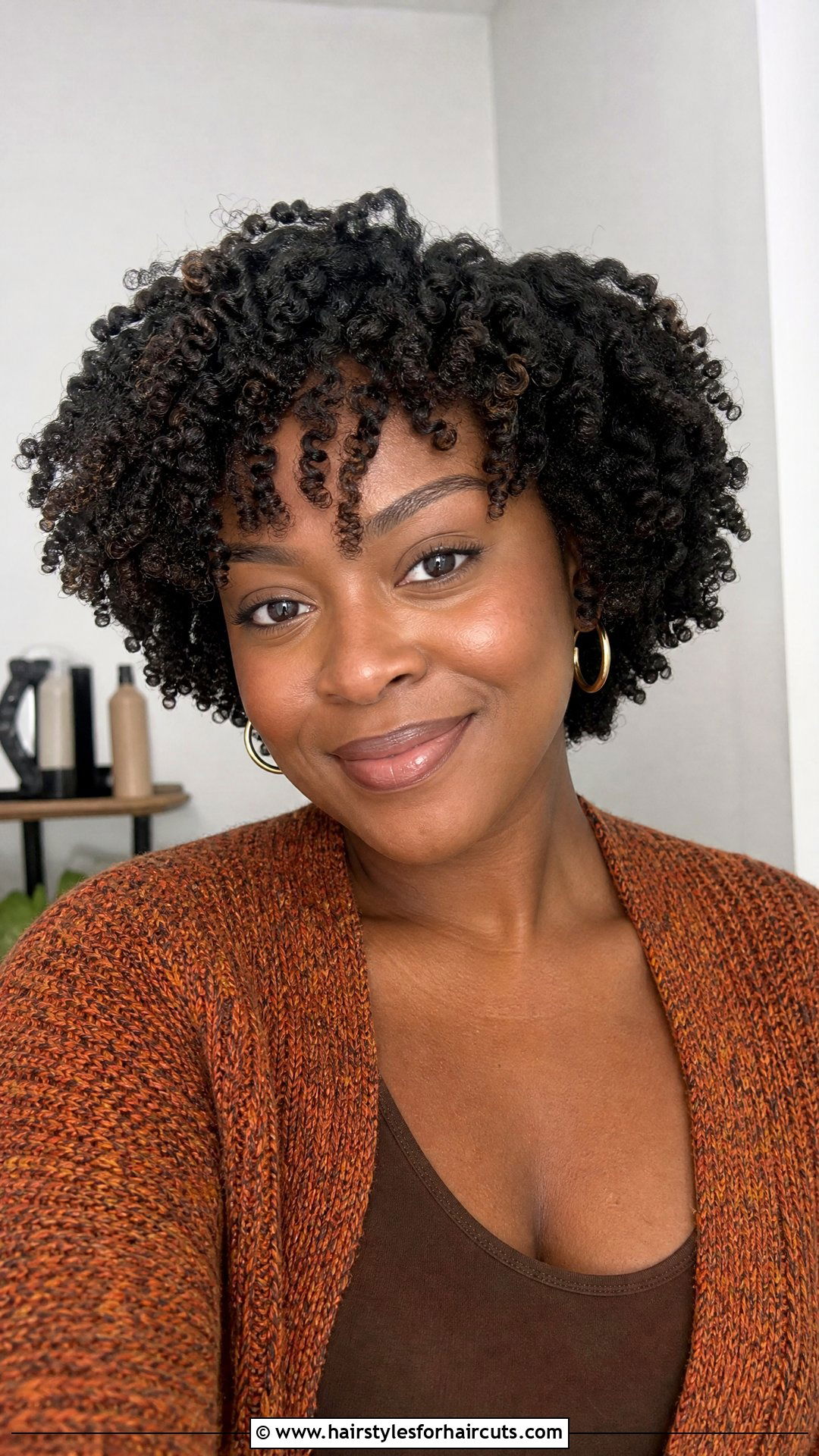 Short Twist Out - 25 beginner easy natural hairstyles for short hair - 25 beginner easy natural hairstyles for short hair