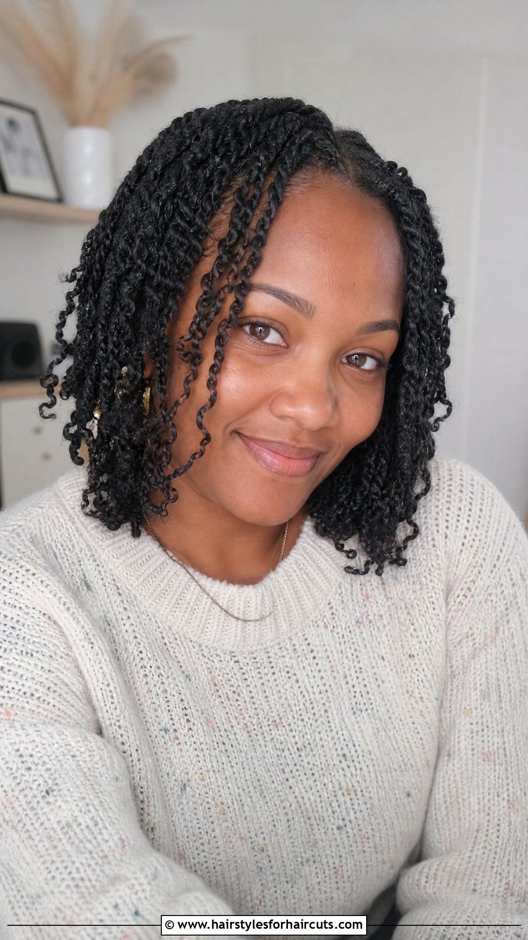 Short Twists - 25 black hairstyles short hair - 25 black hairstyles short hair