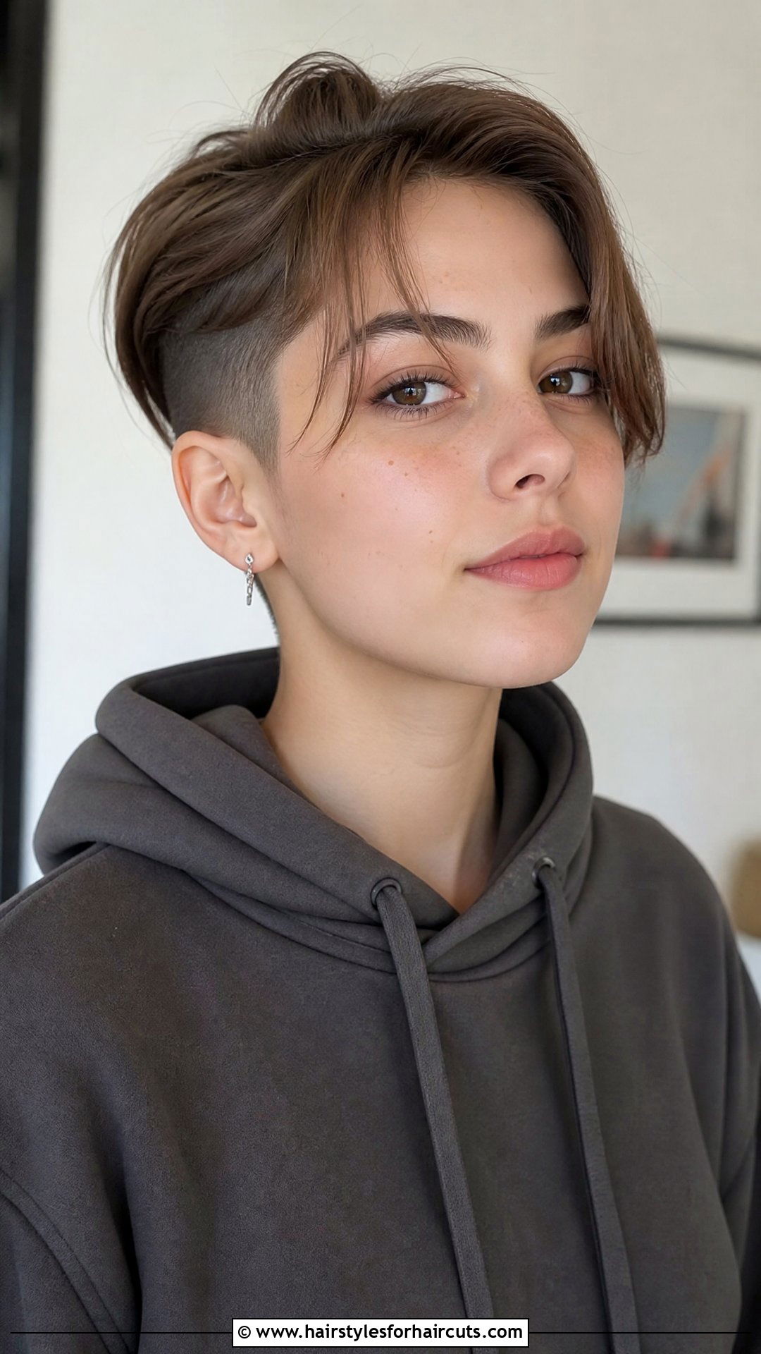 Short Undercut With Curtain Bangs - 25 haircuts for short hair with bangs - 25 haircuts for short hair with bangs