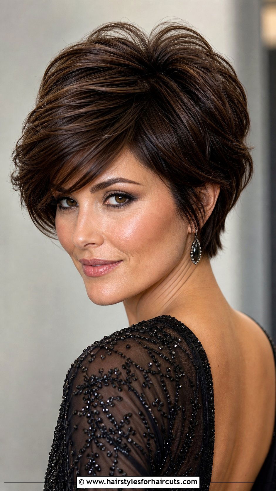 Short Voluminous Step Cut - 25 step cut hairstyles for short hair - 25 step cut hairstyles for short hair