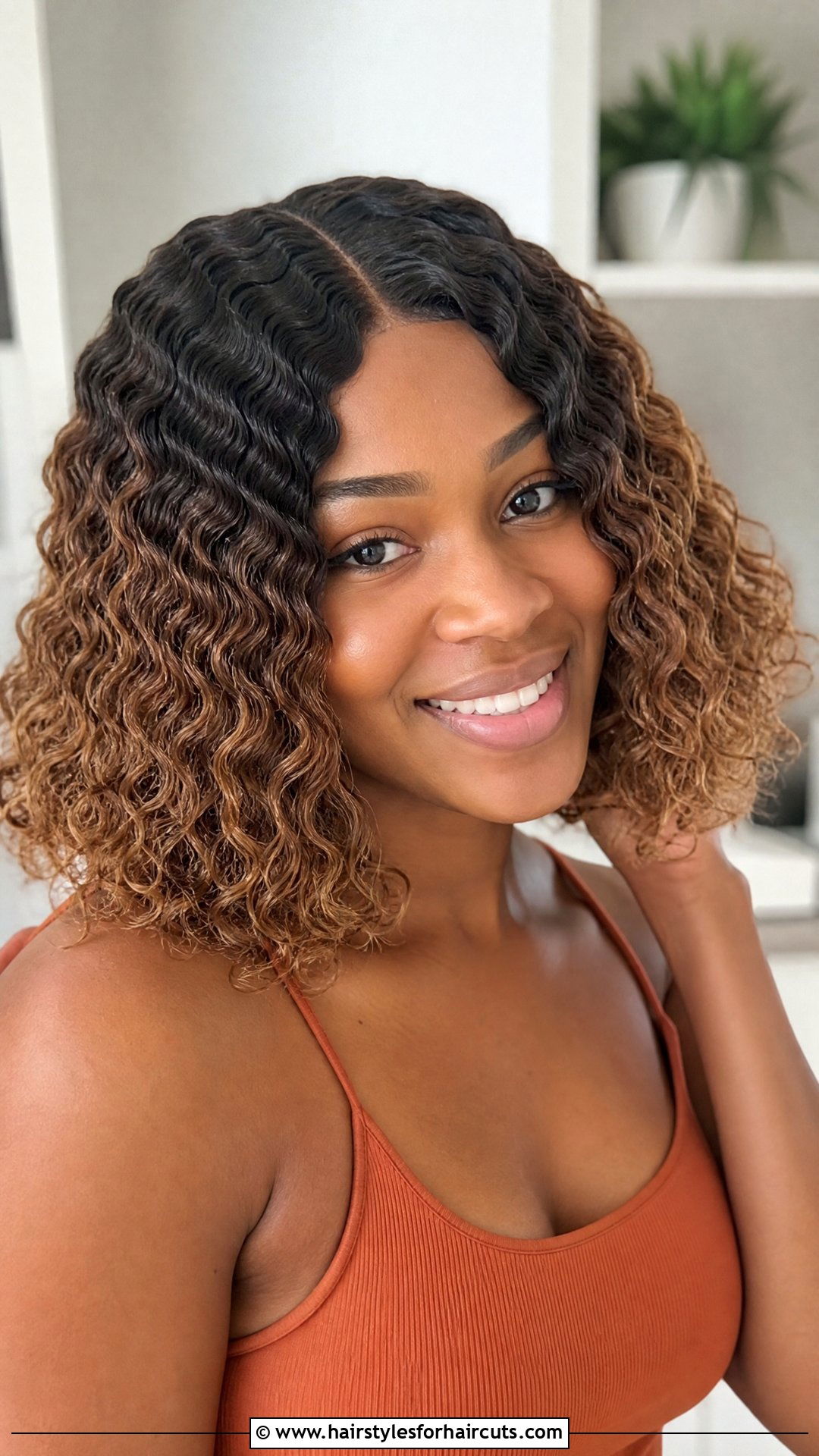Short Water Wave Crochet Ombre - 25 water wave short crochet hairstyles - 25 water wave short crochet hairstyles