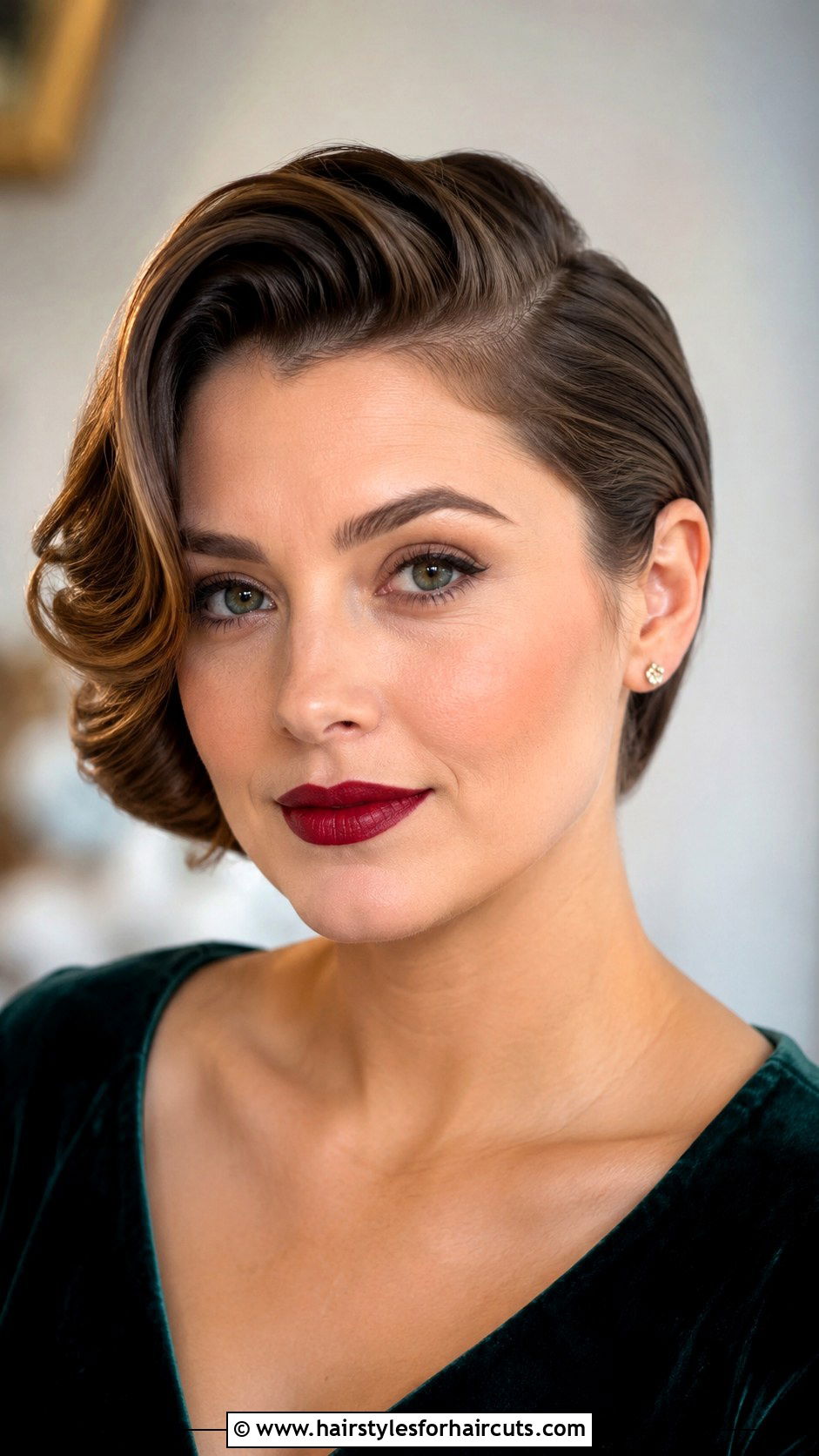 Short Wave Side Part Cut - 25 short wave hairstyles - 25 short wave hairstyles