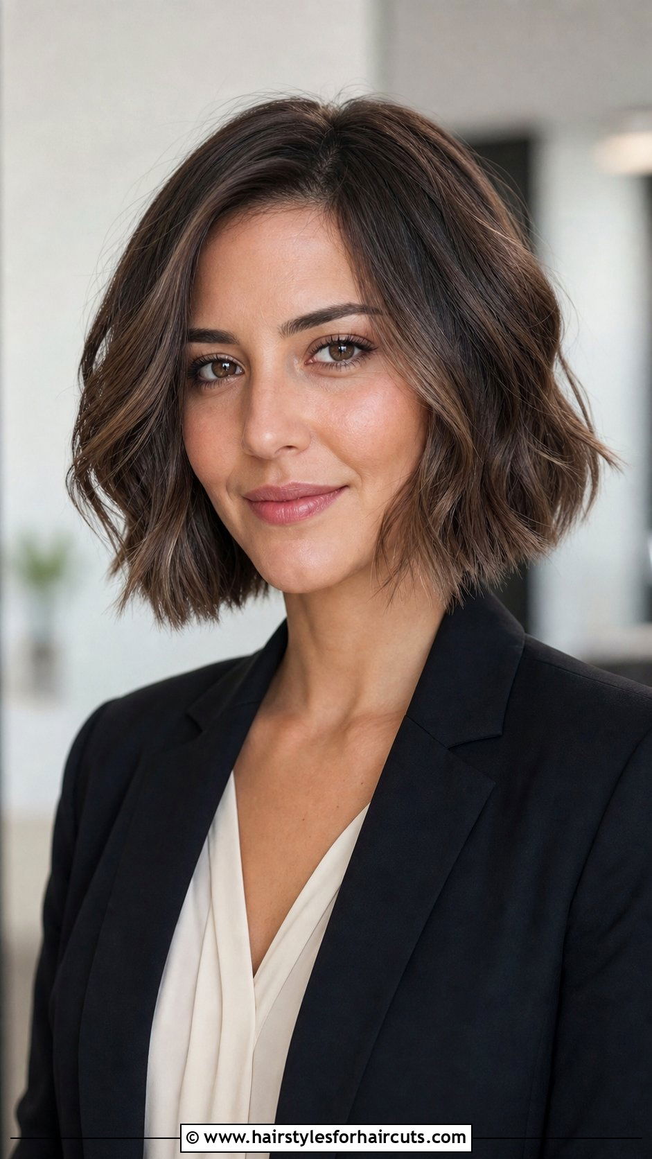 Short Wavy A Line Bob - 25 short body wave hairstyles - 25 short body wave hairstyles