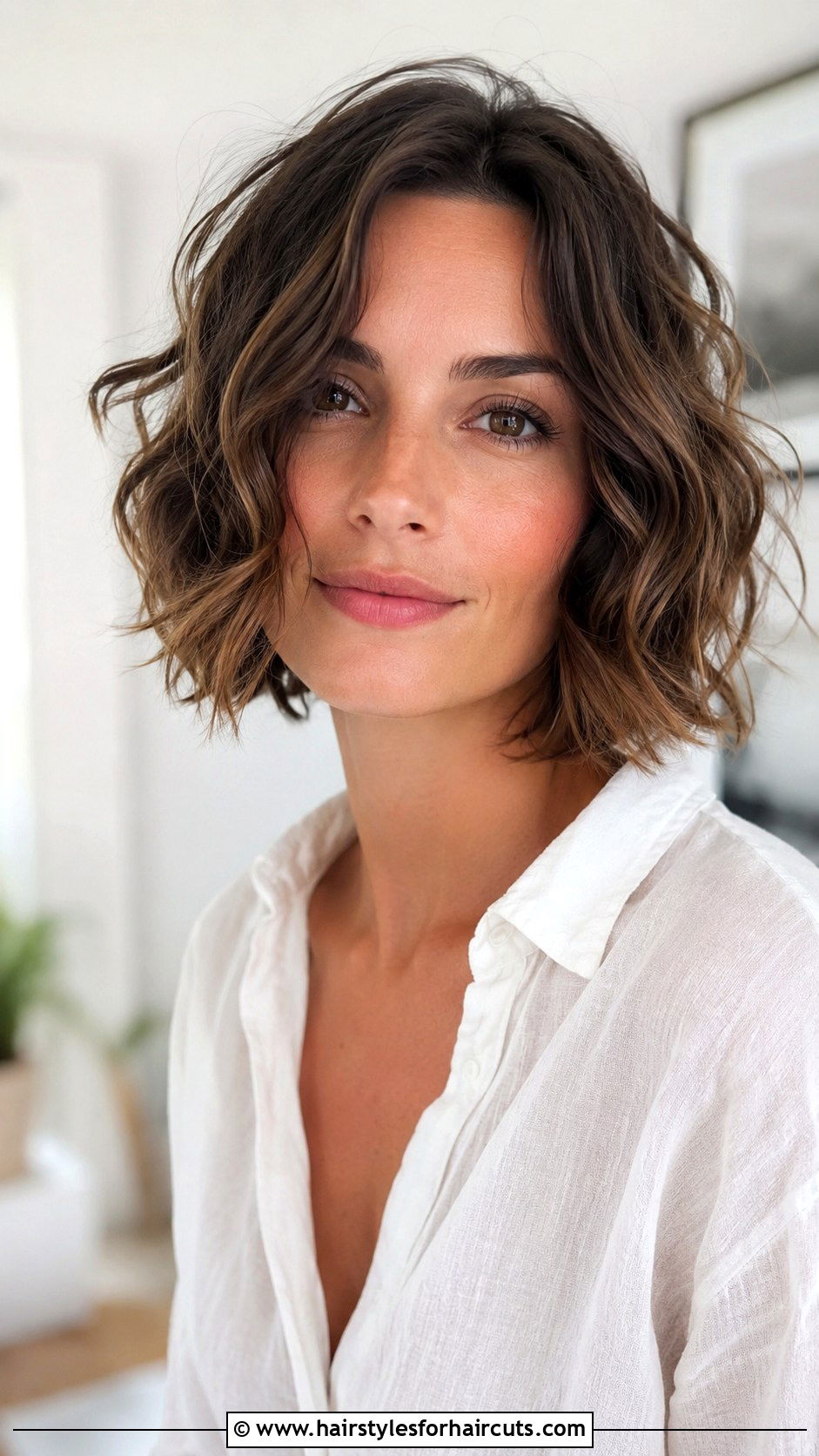 Short Wavy Bob - 25 haircuts muskegon - 25 haircuts muskegon
