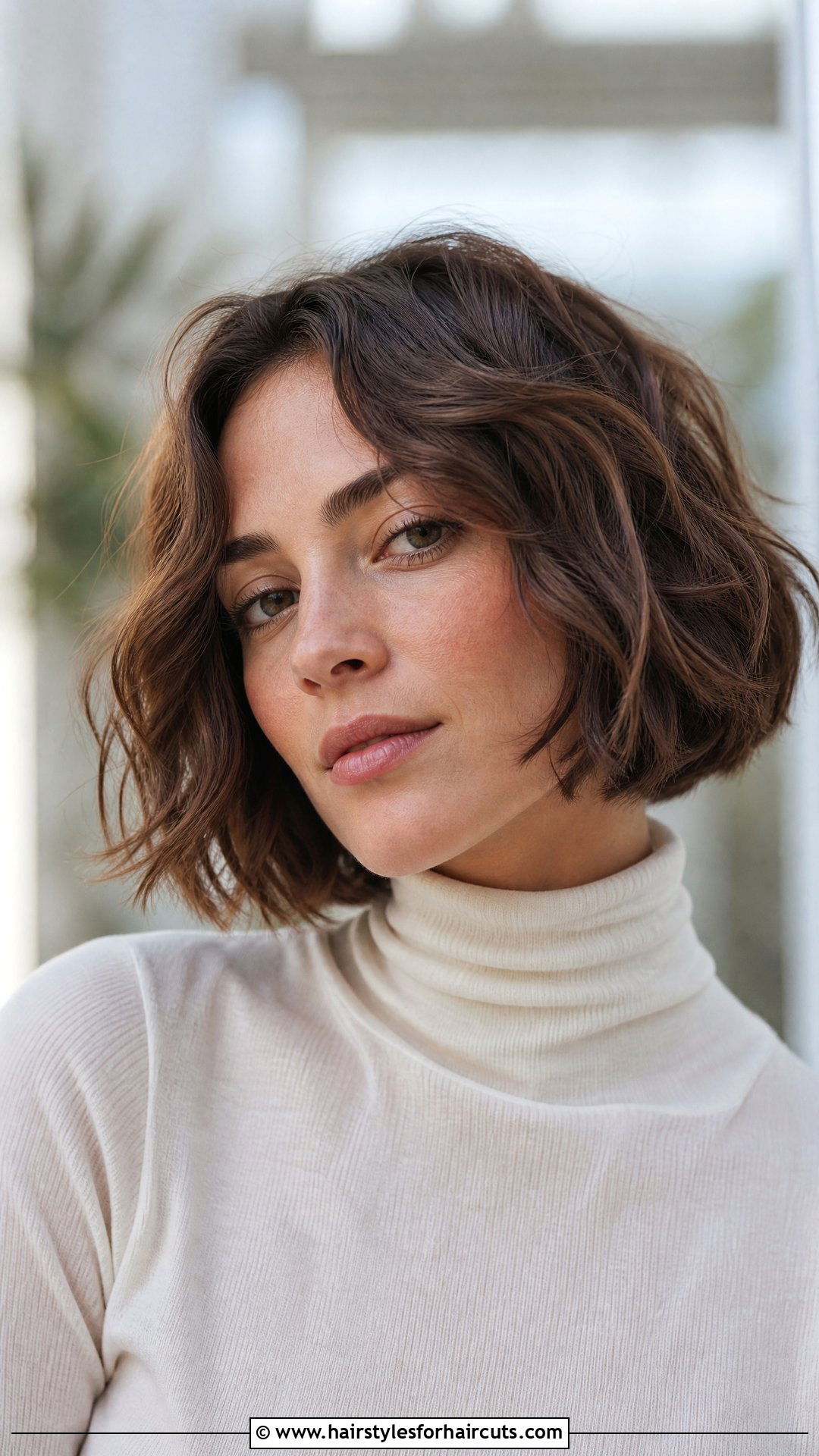 Short Wavy Bob Haircut - 25 wavy haircuts women - 25 wavy haircuts women