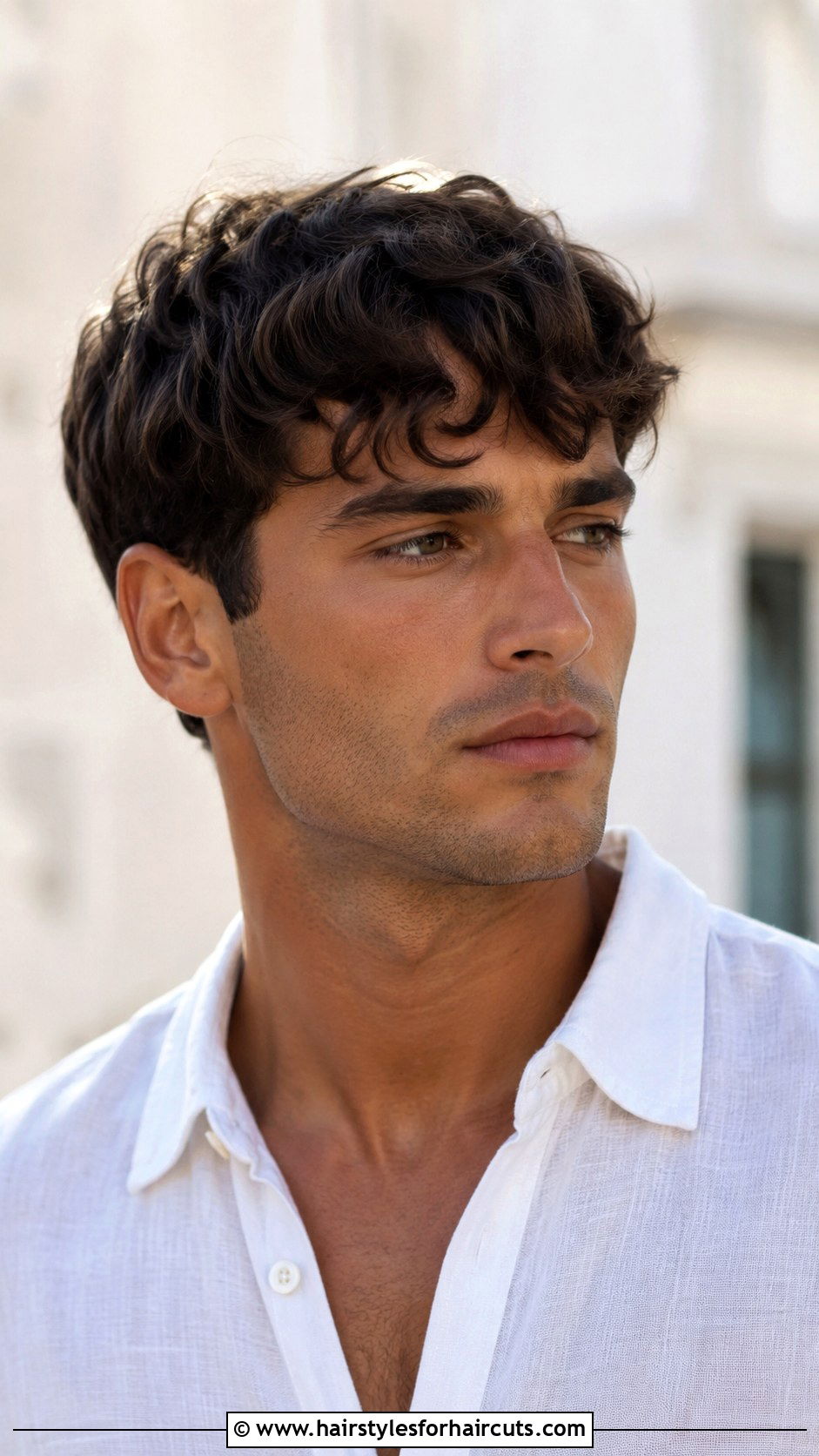 Short Wavy Fringe - 25 balding hairstyles for men - 25 balding hairstyles for men