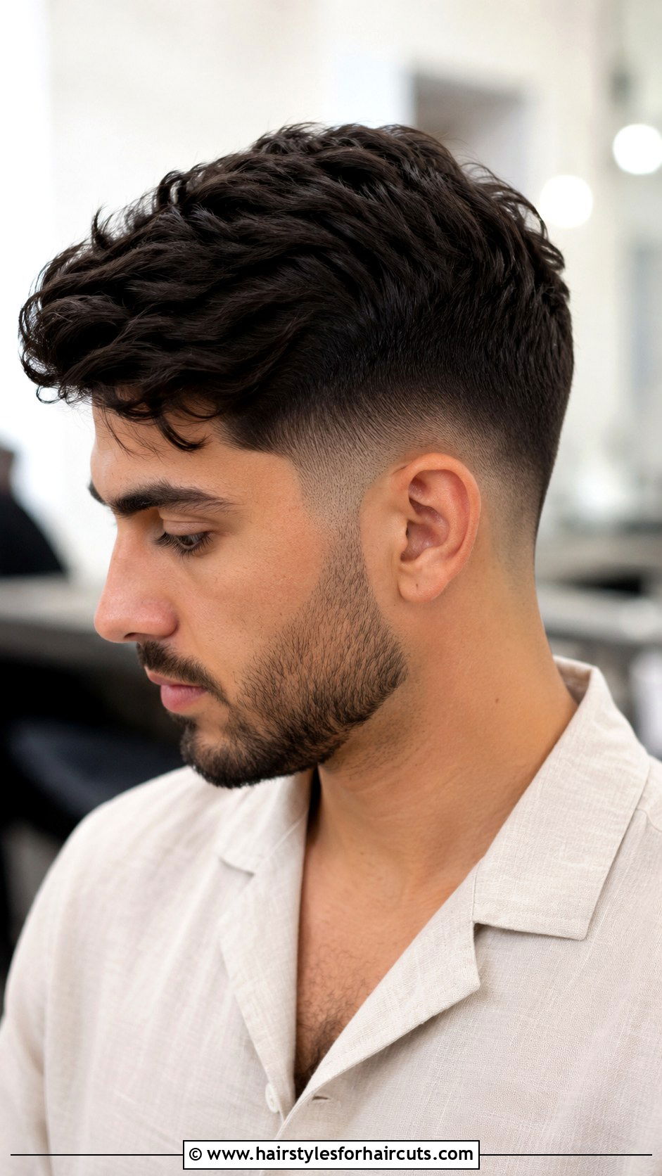 Short Wavy Hair Mid Fade - 25 mid fade haircuts with short hair - 25 mid fade haircuts with short hair
