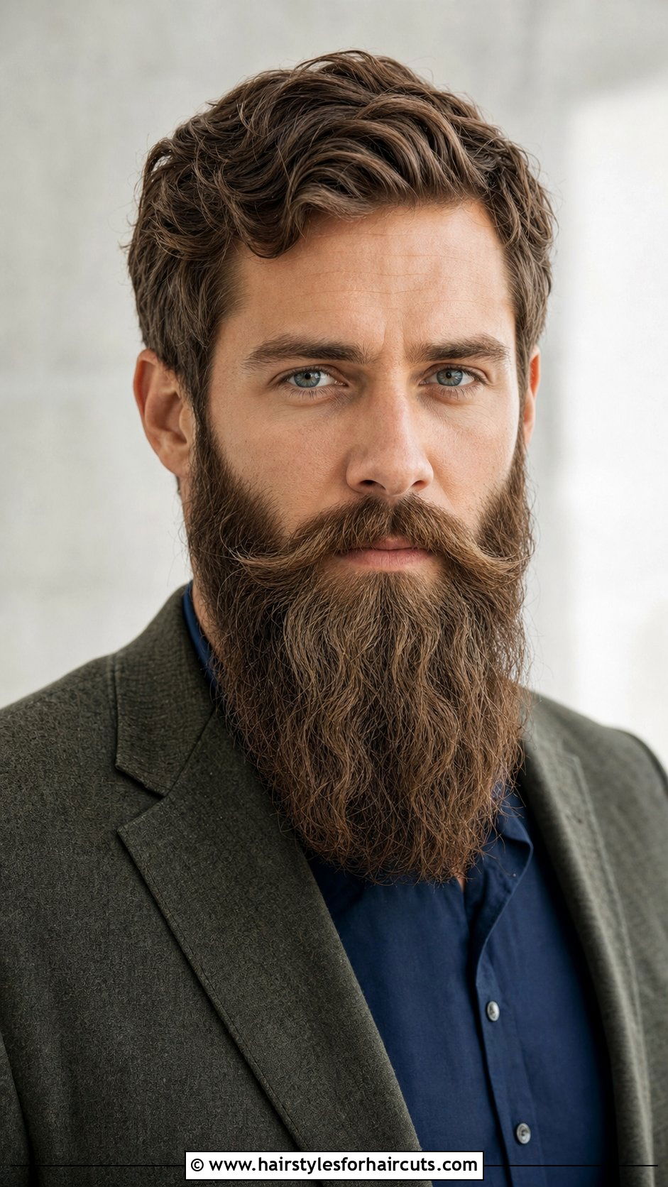 Short Wavy Hair With Long Beard - 25 long beard short hairstyles - 25 long beard short hairstyles