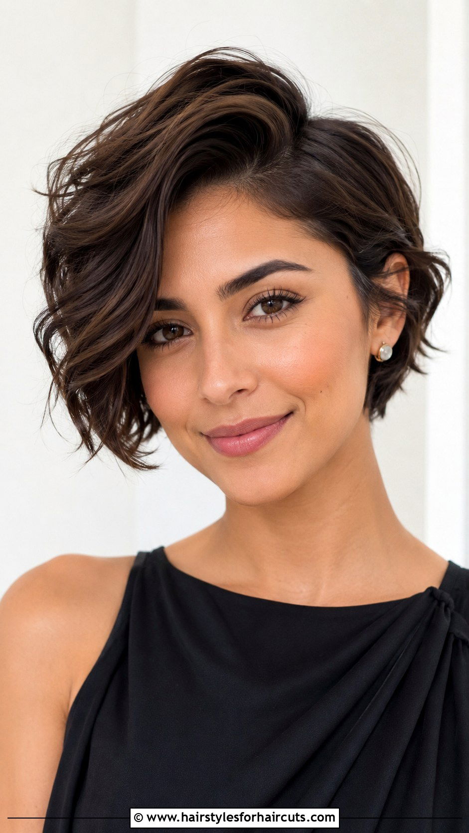 Short Wavy Hair With Side Part - 25 beach waves hairstyles short hair - 25 beach waves hairstyles short hair