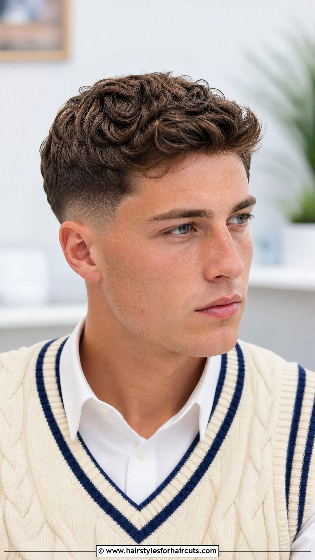 Short Wavy Ivy League With Low Fade - 25 wavy hair low fade haircuts - 25 wavy hair low fade haircuts