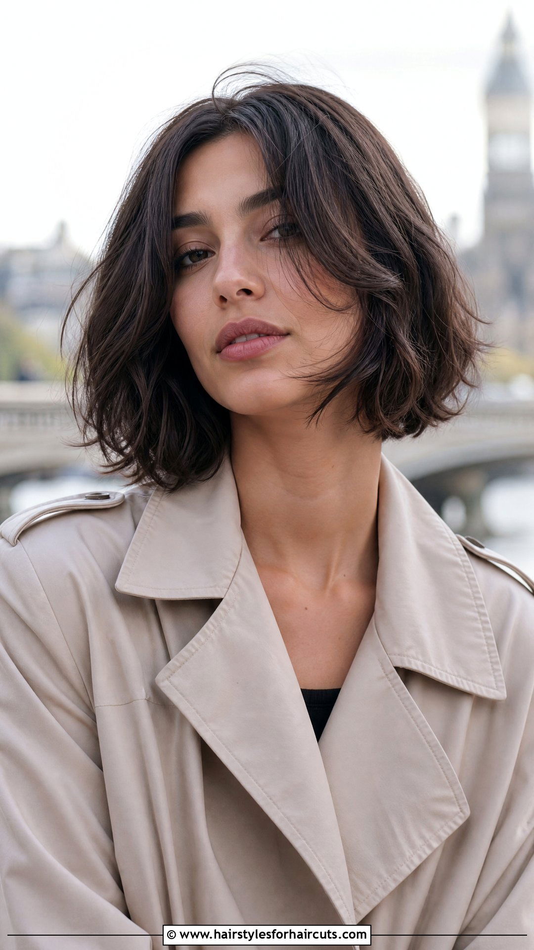 Short Wavy Lob - 25 sophisticated hairstyles for short hair - 25 sophisticated hairstyles for short hair