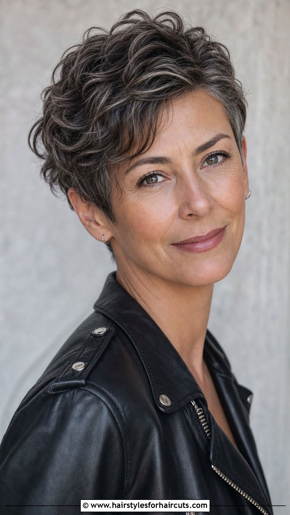 Short Wavy Pixie Cut - 25 hairstyles for thick wavy hair over 50 - 25 hairstyles for thick wavy hair over 50