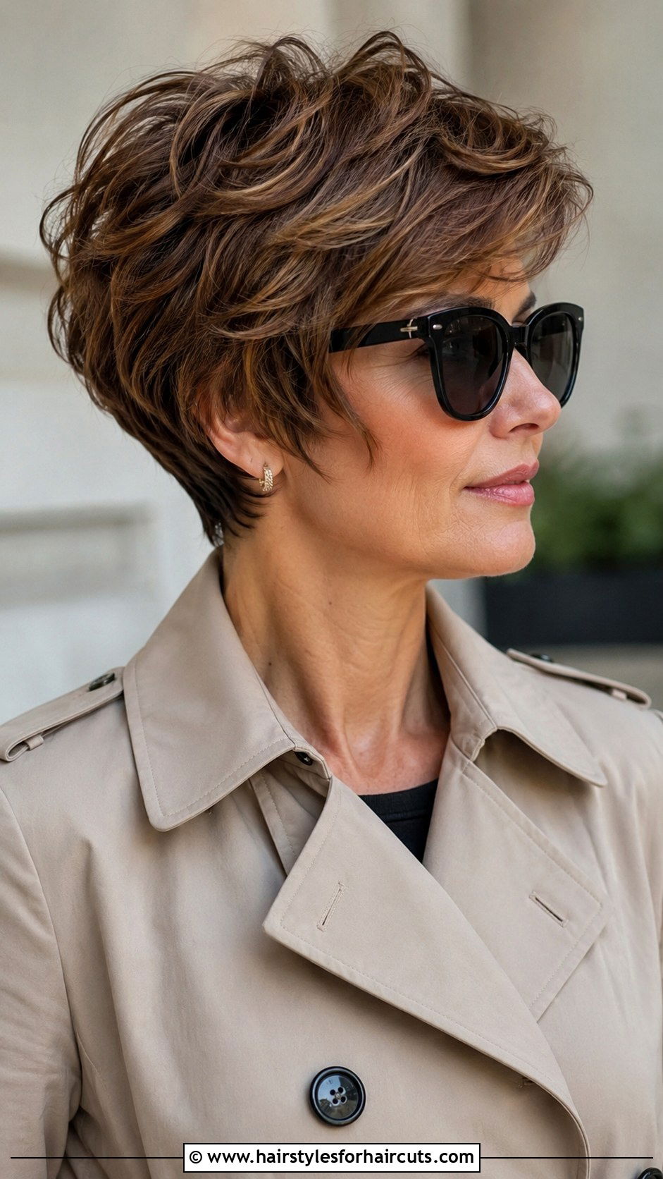 Short Wavy Wedge Haircut - 25 haircuts for wavy hair round face - 25 haircuts for wavy hair round face