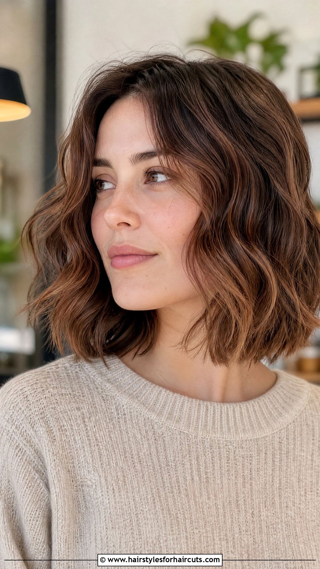 Short Wavy Witch Lob - 25 witch hairstyles for short hair - 25 witch hairstyles for short hair