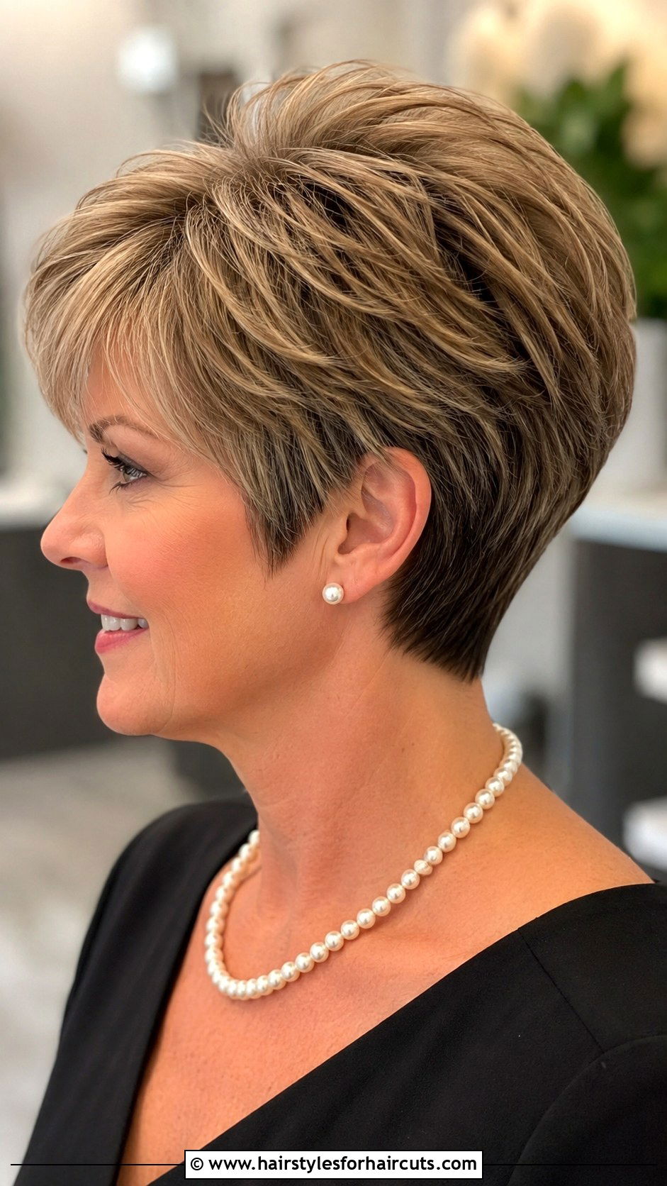 Short Wedge Haircut - 25 womens hairstyles over 50 - 25 womens hairstyles over 50