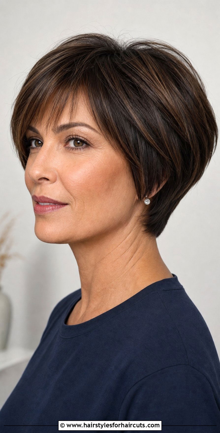 Short Wedge Haircut - 25 best haircuts for thick hair women - 25 best haircuts for thick hair women