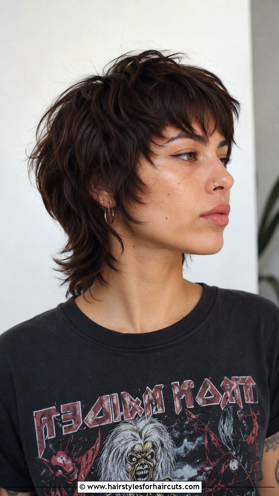 Short Wolf Cut - 25 6 inches of haircuts off - 25 6 inches of haircuts off