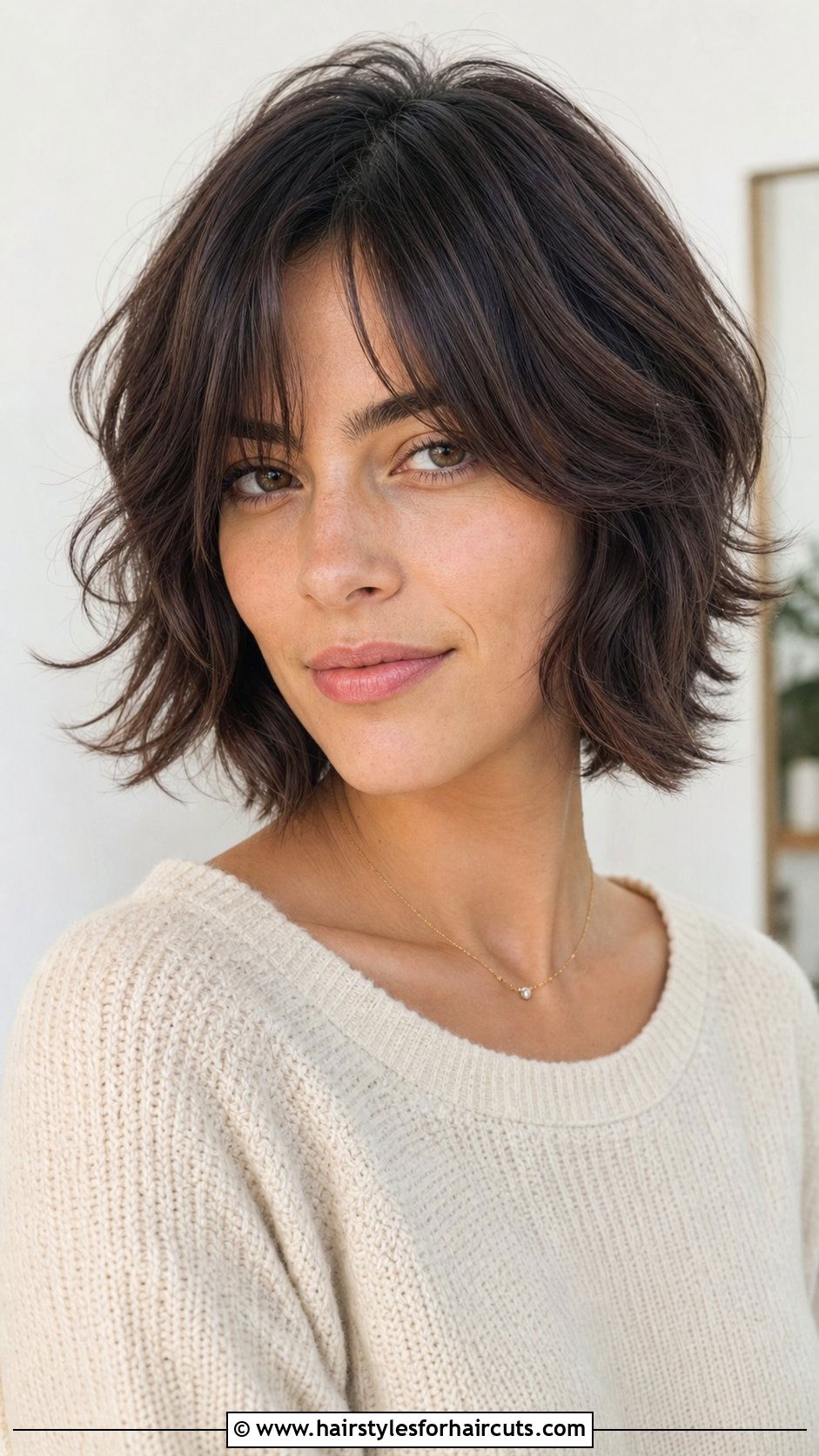 Short Wolf Haircut With Curtain Bangs - 25 wolf haircuts with bangs - 25 wolf haircuts with bangs