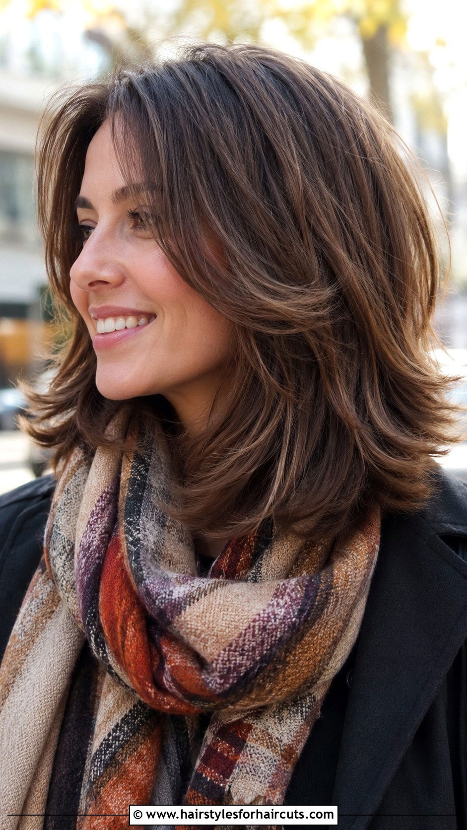 Shoulder Grazing Layers Haircut - 25 cute haircuts for long thin hair - 25 cute haircuts for long thin hair