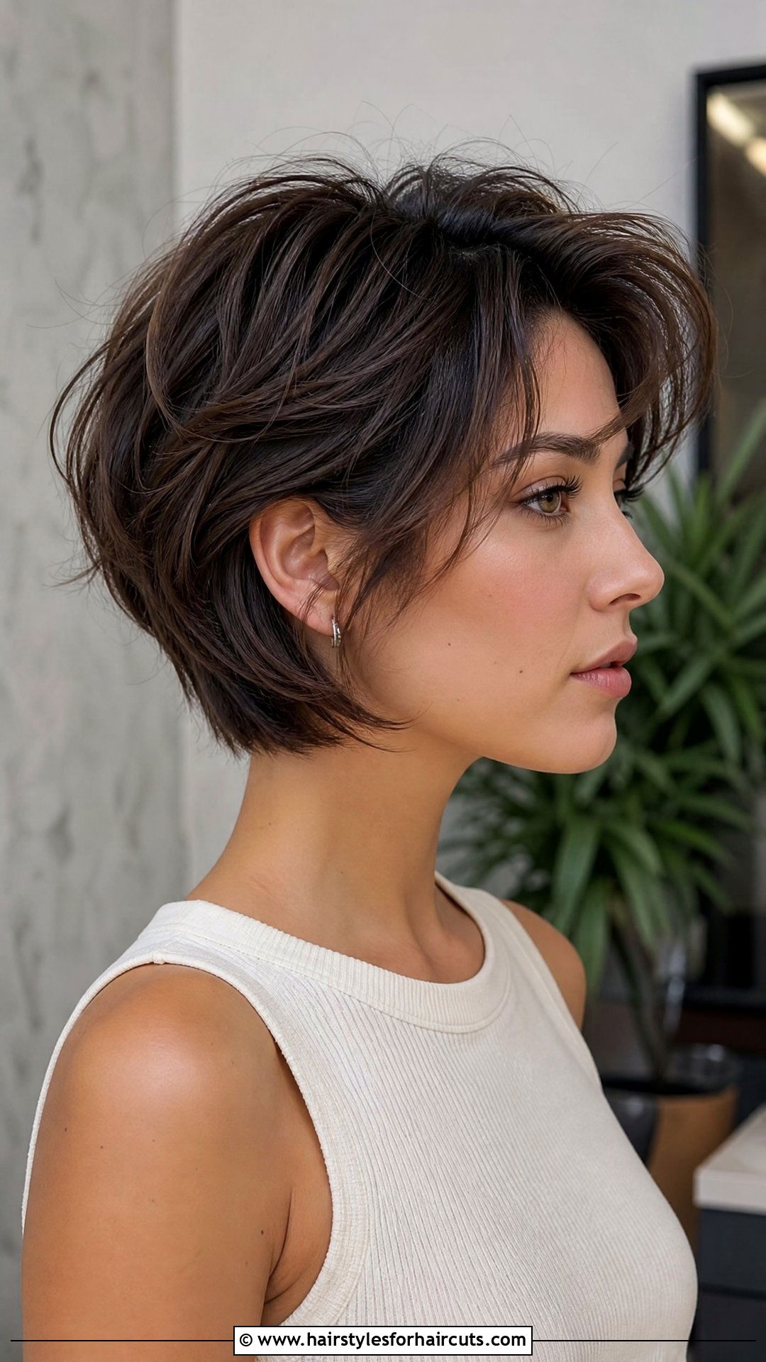 Shoulder Length Bixie Haircut - 25 womens shoulder length haircuts - 25 womens shoulder length haircuts