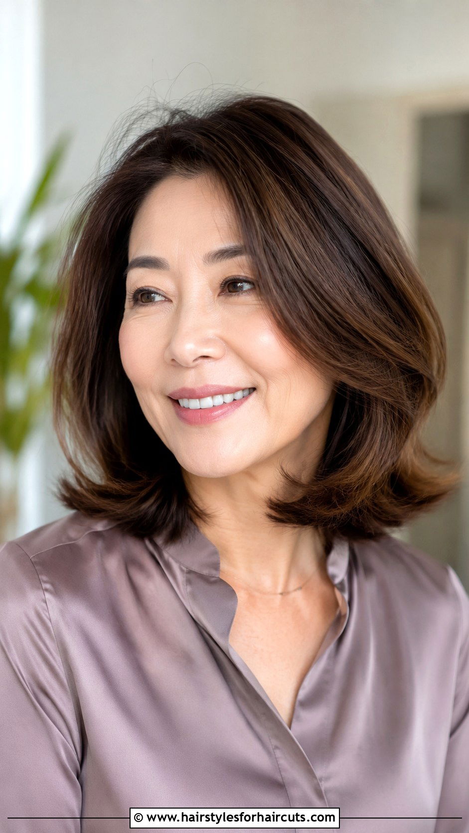 Shoulder Length Blowout Look - 25 shoulder length hairstyles for older asian woman - 25 shoulder length hairstyles for older asian woman