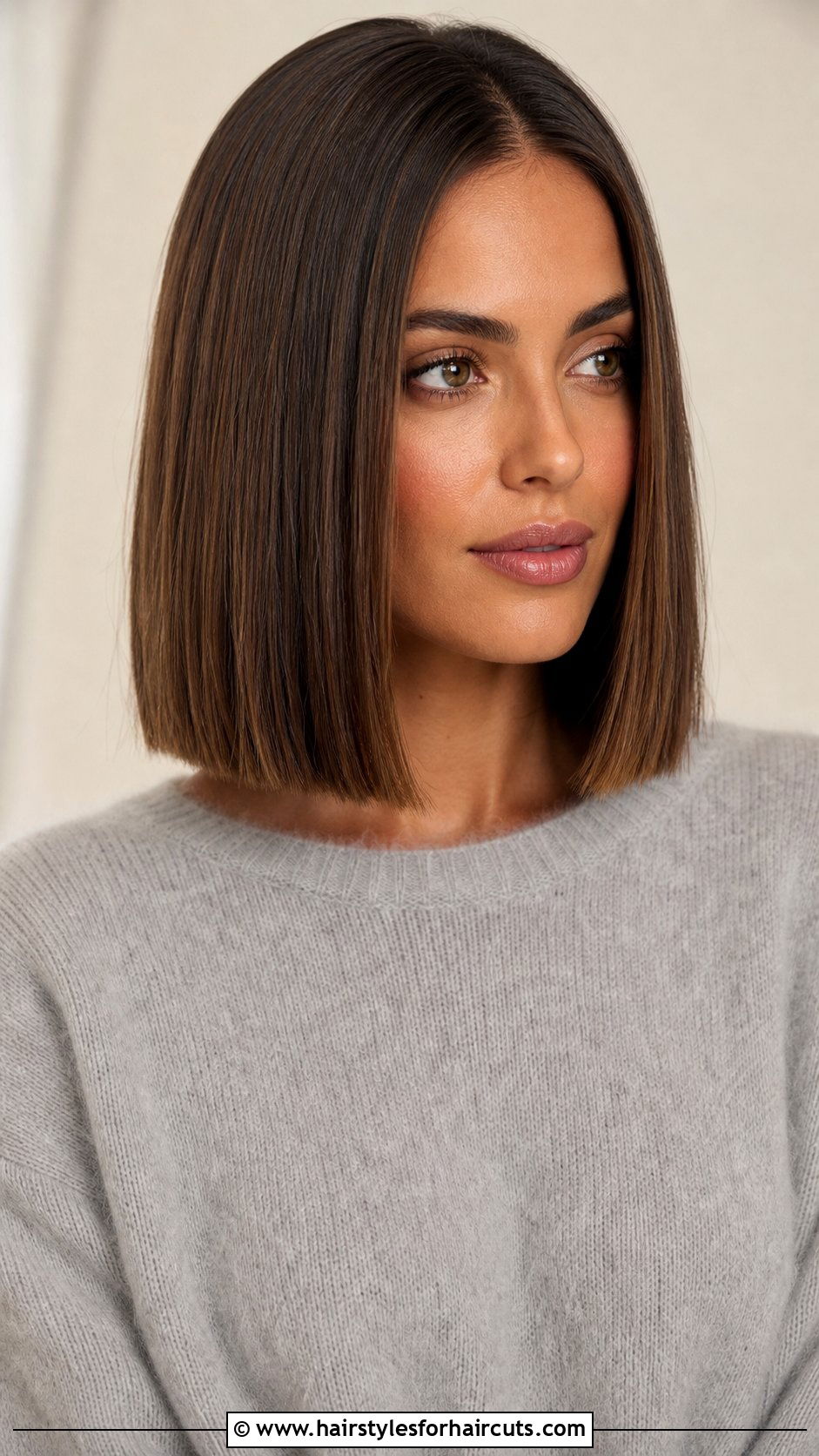 Shoulder Length Blunt Cut - 25 elegant haircuts - 25 elegant haircuts