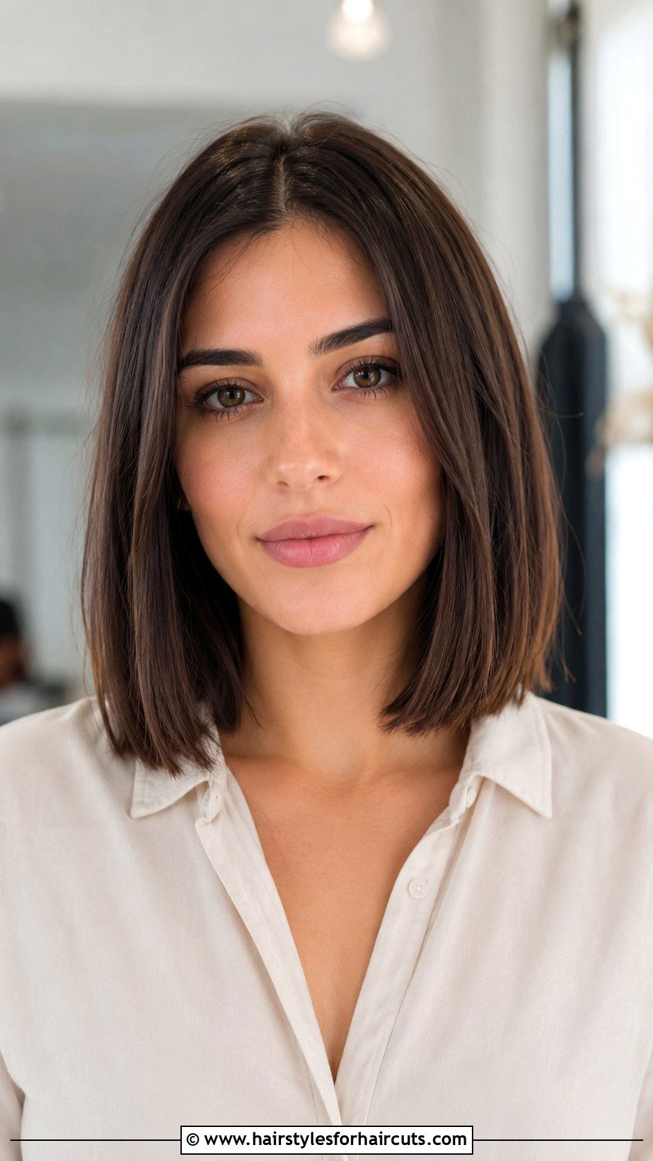Shoulder Length Blunt Cut - 25 haircuts and style merrylands - 25 haircuts and style merrylands