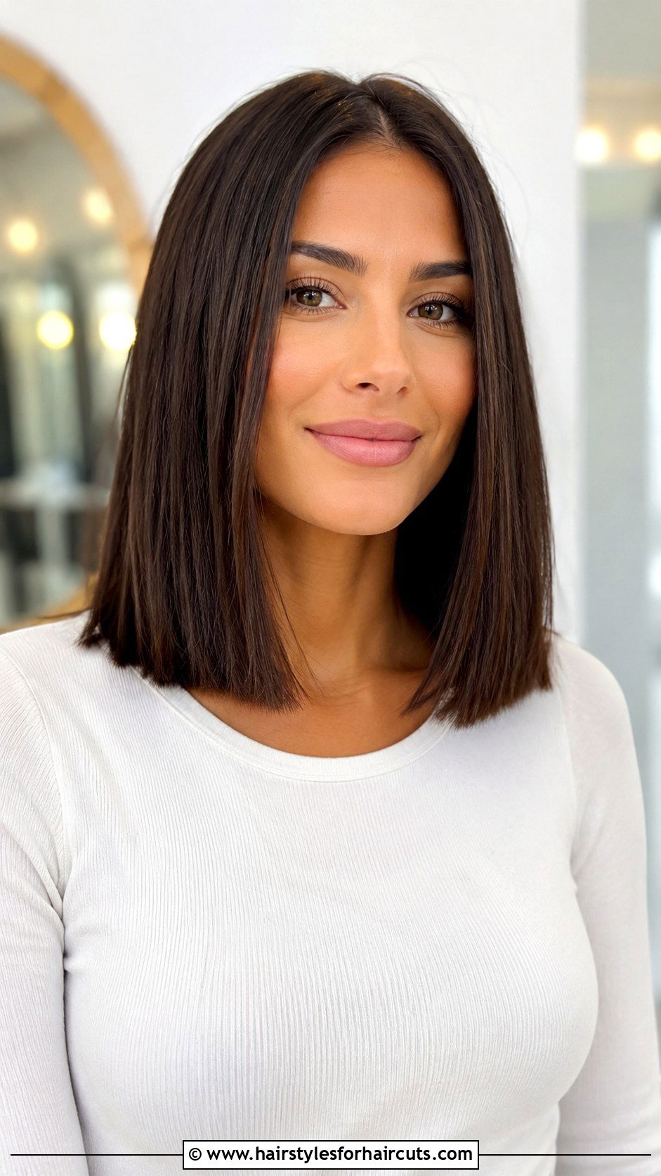 Shoulder Length Blunt Cut - 25 best haircuts for extremely thin hair - 25 best haircuts for extremely thin hair