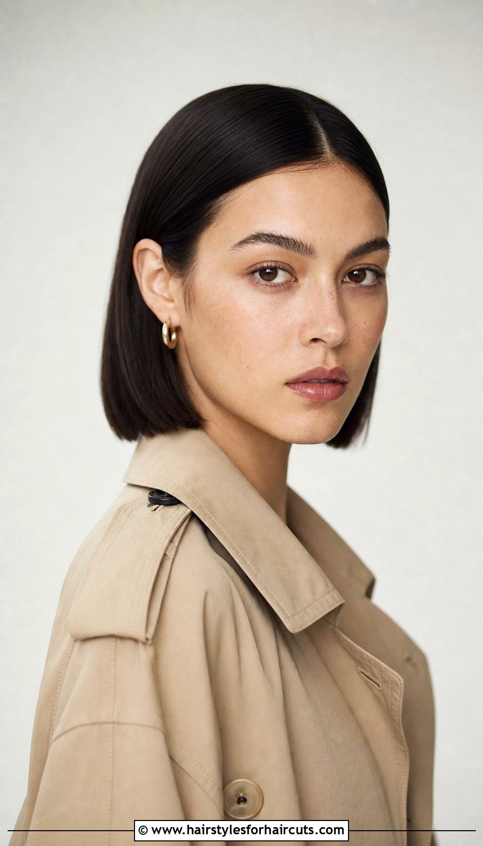Shoulder Length Blunt Cut - 25 haircuts for thinning hair women - 25 haircuts for thinning hair women