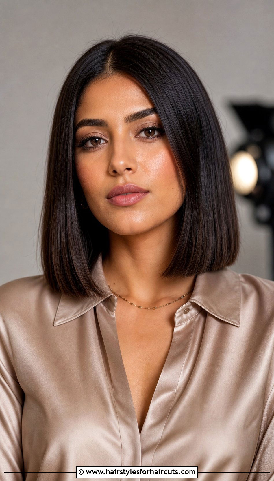 Shoulder Length Blunt Cut - 25 best haircuts for thick hair women - 25 best haircuts for thick hair women