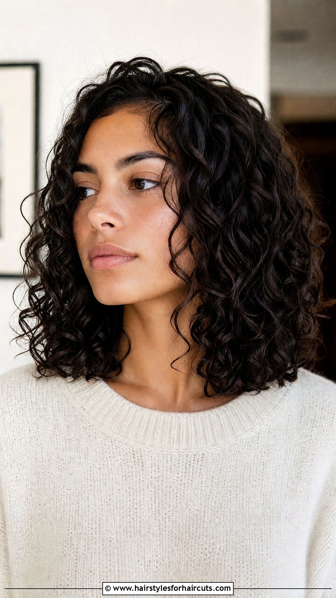 Shoulder Length Blunt Cut Curly Hair - 25 curly haircuts straight across - 25 curly haircuts straight across