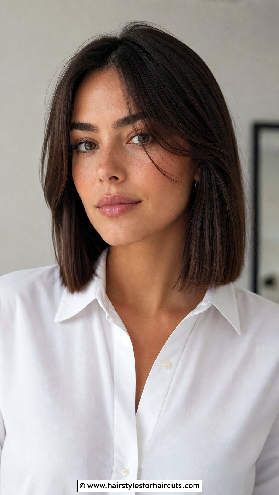 Shoulder Length Blunt Cut For 2B Hair - 25 haircuts for 2b2c hair - 25 haircuts for 2b2c hair