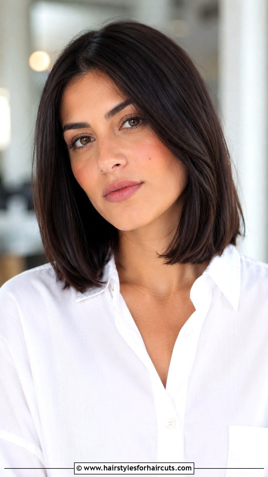 Shoulder Length Blunt Haircut Tutorial - 25 haircuts tutorial - 25 haircuts tutorial